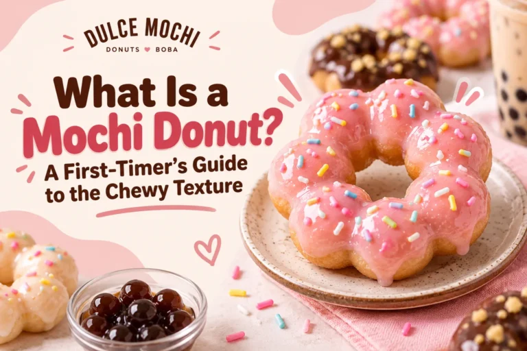what is a mochi donut