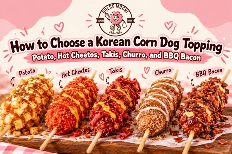 korean corn dog toppings